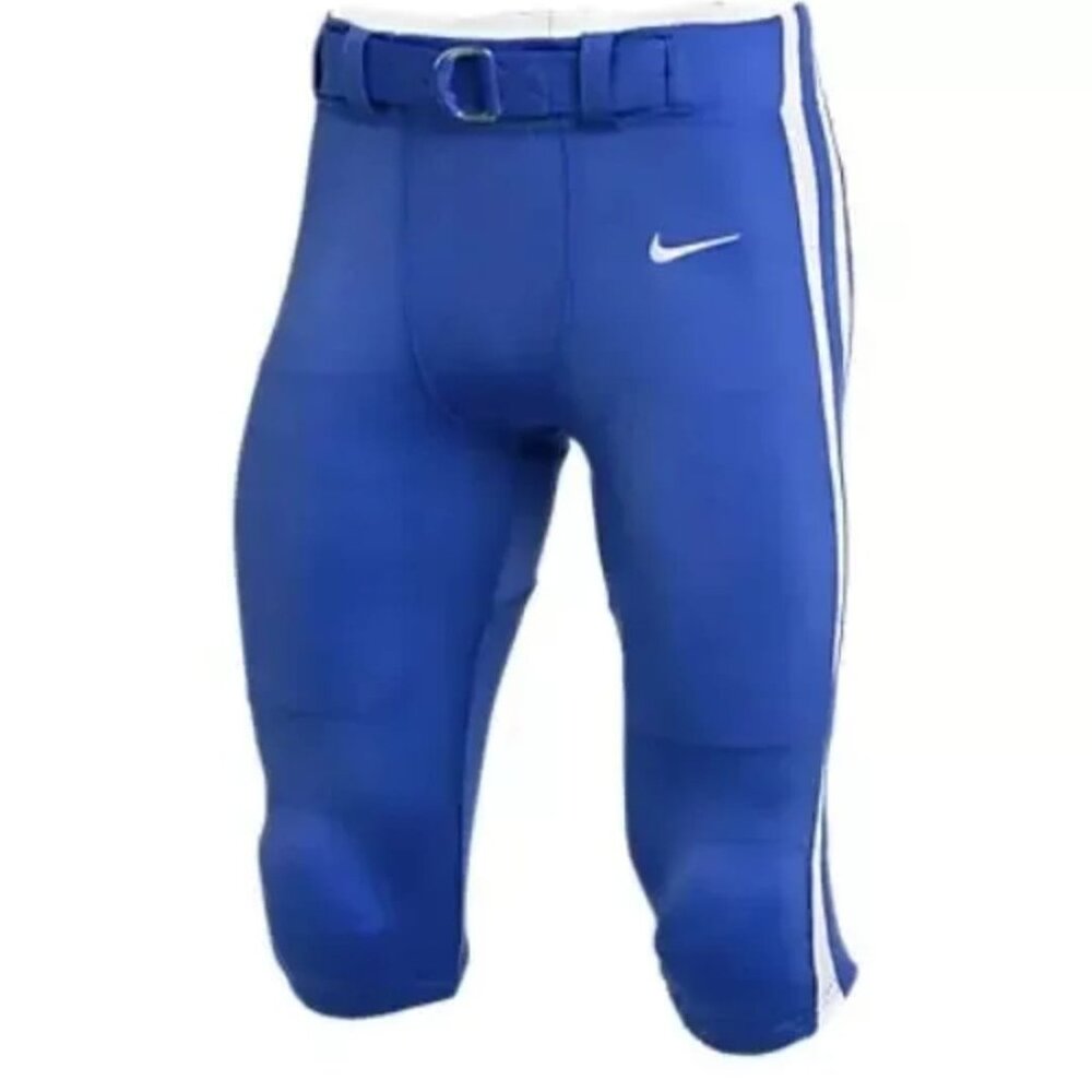 Nike Stock Vapor Pro Game Football Pant Men's Large Blue White CI3771-494
